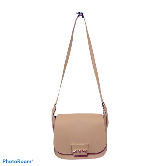 ZAC POZEN Eartha Iconic Leather Saddle Bag - Picture 2 of 9